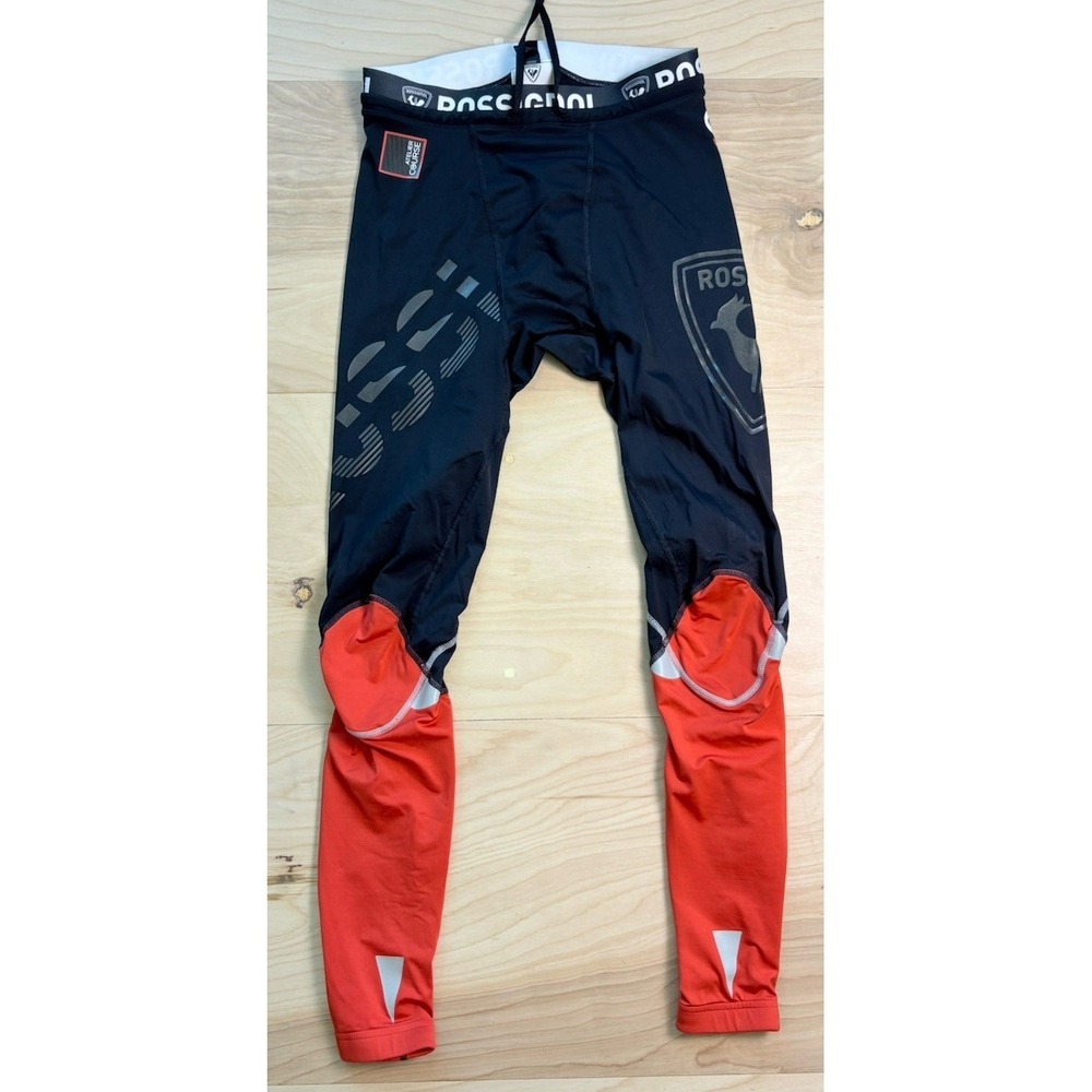 Rossignol Infini Compression Race Tights Men's L Black Red Atelier Course Ski